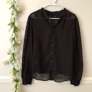 Free People button down top